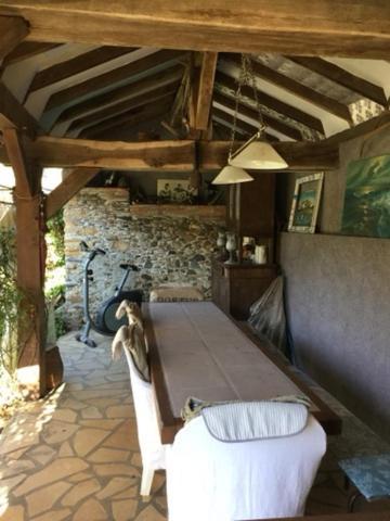 Loft Atypique Bed and Breakfast Villeneuve-de-Rivière Buitenkant foto